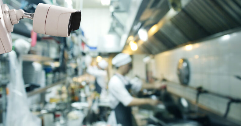 Organization of video surveillance in restaurants. Video analytics fundamentals