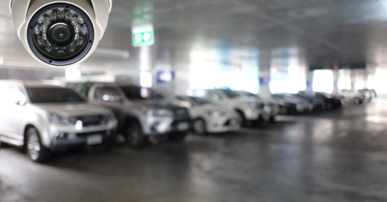 Video surveillance for car service, car wash and car park