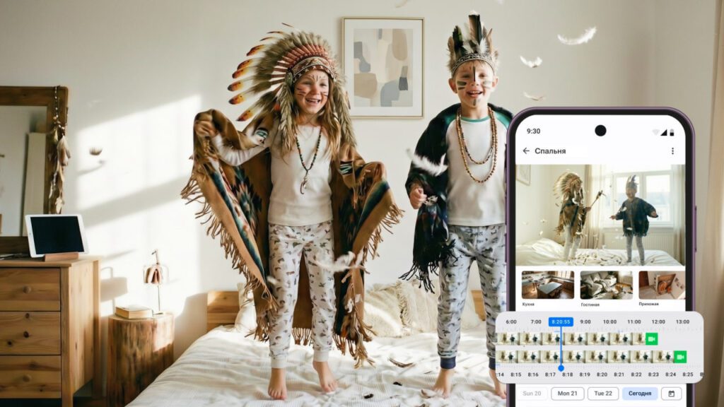 Планшет вместо камеры видеонаблюдения