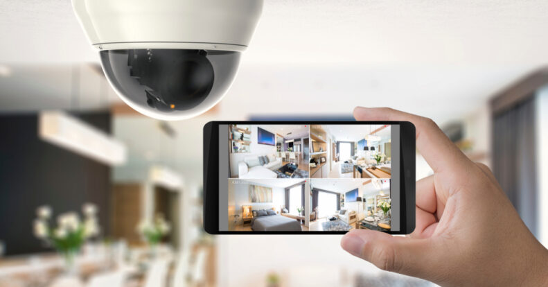Determine the number of video cameras to monitor the house