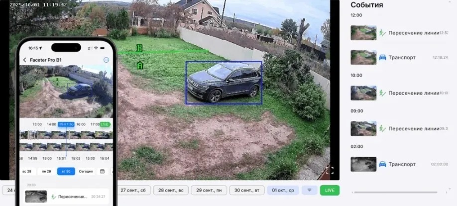 ИИ-агент Faceter: видеонаблюдение, которое умеет объяснять